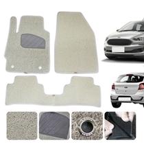 Tapete Automotivo Capacho Para Ford Ka 2014 a 2021 Vinil Cor Bege lindo Sem Odor 12mm Espessura Ouro Tapete Automotivo Capacho Para Ford Ka 2014 a 2021 Vinil Cor Bege lindo Sem Odor 12mm Espessura Ouro
