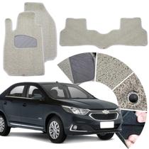 Tapete Automotivo Capacho para Gm Novo Cobalt 2020 Original Lanzi Mágico 3 pçs 12mm cor Bege Tapete Automotivo Capacho para Gm Novo Cobalt 2020 Original Lanzi Mágico 3 pçs 12mm cor Bege