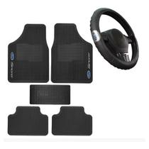 Tapete Automotivo Ford + Capa De Volante Universal