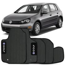 Tapete Automotivo Golf - Borracha Pvc Bordado Linha Black Tapete Automotivo Golf - Borracha Pvc Bordado Linha Black