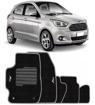 Tapete Automotivo KA Carpete Bordado Tapete Automotivo KA Carpete Bordado