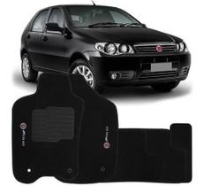 Tapete Automotivo Palio Fire 2012 até 2016 Logo Bordado