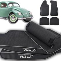 Tapete Automotivo para Fusca 4 Peças Qualidade Premium Sob Medida Tapete Automotivo para Fusca 4 Peças Qualidade Premium Sob Medida