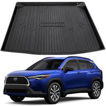 Tapete Automotivo Porta Malas 3D TPE ShockTap Toyota Corolla Cross 2021 2022 a 2026 Tapete Automotivo Porta Malas 3D TPE ShockTap Toyota Corolla Cross 2021 2022 a 2026
