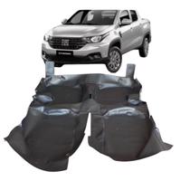 Tapete Automotivo Premium Assoalho Fiat Strada Dupla Volcano 2020/2025