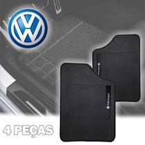 Tapete Automotivo Preto Personalizado Carro Universal - Volkswagen VW
