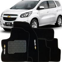 Tapete Automotivo Spin 2012 até 2021 Logo Bordado