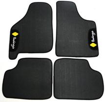 Tapete Automotivo Twingo PVC Preto 4 Peças