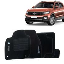 Tapete Automotivo Vw T Cross Carpete Base Pinada