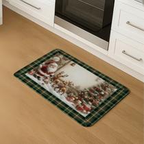 Tapete Avulso Natal 6050 cm Ideal para Cozinha ou Entrada