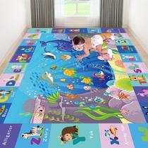 Tapete Baby Play Mat LTKOUGFAM Ocean, não tóxico, 280x200 cm