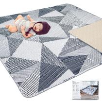 Tapete Baby Play TANOSHII para cercadinho 50x50, lavável à máquina Tapete Baby Play TANOSHII para cercadinho 50x50, lavável à máquina