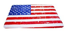 Tapete Bandeira Estados Unidos Da América 40x60cm Poliéster - Taimes