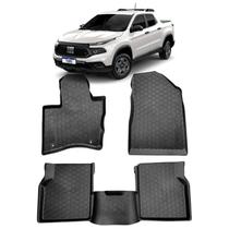 Tapete Bandeja Fiat Toro 2016 em diante 5 Peças