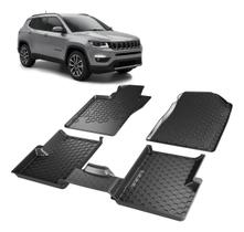 Tapete Bandeja Jeep Commander E Compass Bordas Elevadas 5pç Tapete Bandeja Jeep Commander E Compass Bordas Elevadas 5pç