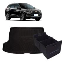 Tapete Bandeja Porta Malas Caixa Organizadora Retratil Winnparts Tracker 2020 A 2022 Kit2405