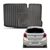 Tapete Bandeja Porta Malas Ka Hatch 2015 a 2021 Bordas Mais Altas Impermeável Protetor de Porta Malas Automotivo