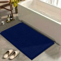 Tapete Banheiro 40cm x 60cm Antiderrapante Bolinha Microfibra Macarrão Várias Cores