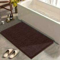 Tapete Banheiro 40cm x 60cm Antiderrapante Bolinha Microfibra Macarrão Várias Cores