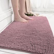 Tapete Banheiro 40x60 Antiderrapante Bolinha Microfibra Macarrão Tapete Banheiro 40x60 Antiderrapante Bolinha Microfibra Macarrão