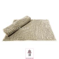Tapete Banheiro 60x40cm Antiderrapante Microfibra Bolinha Popcorn