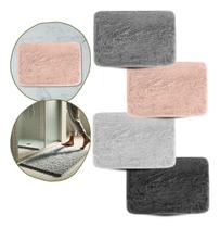 Tapete Banheiro Felpudo Chique Ultra Absorvente 60x40 Piso Cores Sortido