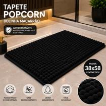 Tapete Banheiro Popcorn Bolinha Antiderrapante 38x58