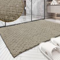 Tapete Banheiro Super Absorvente Macio Fofo Ed Hawa 50X70 Tapete Banheiro Super Absorvente Macio Fofo Ed Hawa 50X70