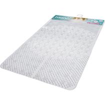 Tapete banho 66x38cm plastico transparente primafer com ventosa