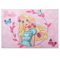 Tapete Barbie Mattel Antiderrapante 70x100cm Jolitex Tapete Barbie Mattel Antiderrapante 70x100cm Jolitex