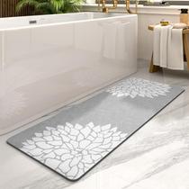 Tapete Bathroom Runner PADOOR No Stains, antiderrapante, 17x47"