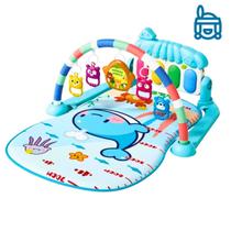 Tapete Bebê de Atividades Musical com Piano Interativo para Bebê 3 meses Rosa ou Azul Tapete Bebê de Atividades Musical com Piano Interativo para Bebê 3 meses Rosa ou Azul