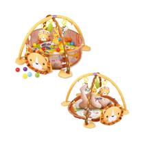 Tapete Bebê Musical E Piscina De Bolinhas Leão Baby Style Tapete Bebê Musical E Piscina De Bolinhas Leão Baby Style