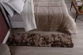 Tapete Beira de Cama Grande 2m x 55cm Peludo Antiderrapante