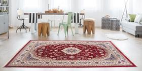 Tapete Belga Edantex Bruxelas 01 Franjas 200x250cm Estilo Persa