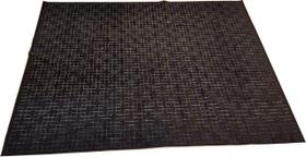 Tapete Belga Illusion 02 Preto 2X3M Geométrico Alto Relevo