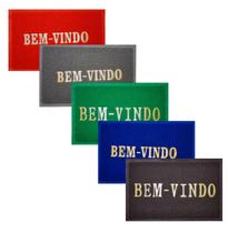 Tapete Bem-Vindo Capacho De Entrada 38 X 58cm