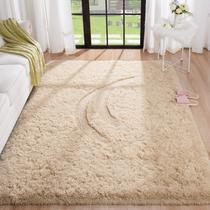 Tapete BENRON Fluffy Beige para sala de estar e quarto 120x180cm
