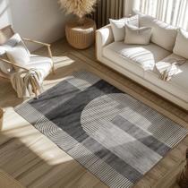 Tapete Bernadine Kfar Veludo 140x200cm Antiderrapante Tapete Bernadine Kfar Veludo 140x200cm Antiderrapante