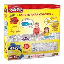 Tapete Bilingue e Apagador para Colorir PLAY-DOH FUN 8005-8 F0030-8 Tapete Bilingue e Apagador para Colorir PLAY-DOH FUN 8005-8 F0030-8