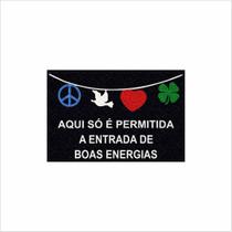 Tapete boas energias medida porta. Tapete boas energias medida porta.