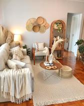 Tapete Boho Andaraí Off White/Capuccino 140x250cm