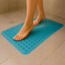 Tapete Bolha Banheiro Antiderrapante Para Box Com Ventosas