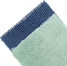 Tapete Bolinha 2 Peças Rozac Microfibra Antiderrapante**