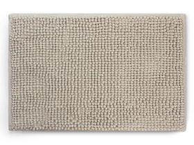 Tapete Bolinha Banheiro Microfibra Antiderrapante 40cmx60cm Cor:Cinza