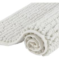 Tapete bolinhas 35 cm x 38 cm poliester