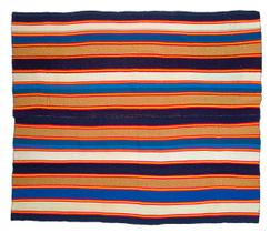 Tapete Boliviano Artesanal Lã de Ovelha Navy 1.70X1.47M