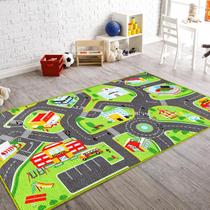 Tapete Booooom Jackson Car Track Toy Mat 79x150 cm antiderrapante Tapete Booooom Jackson Car Track Toy Mat 79x150 cm antiderrapante
