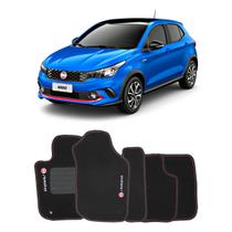 Tapete Bordado Fiat Argo 2017 2018 2019 2020 2021 2022 2023