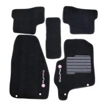 Tapete Bordado Fiat Punto 5 Peças 2013 2014 2015 2016 2017